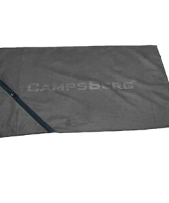 CampsBerg - Quick-Dry Microfibre Gym Towel Midnight Blue - Dark Grey