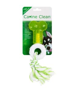 Canine Clean Tpr/Nylon Bone With Dental Rope