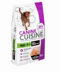 Canine Cuisine Adult Dog Food Medium Large Breed Chicken & Rice (15kg)
