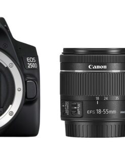 Canon 250D 24MP DSLR Twin Lens Portrait Bundle