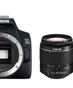 Canon 250D DSLR 24MP Twin Lens Bundle