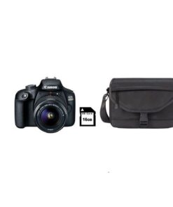 Canon 4000D 18MP DSLR Starter Bundle - Black