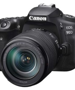 Canon 90D 32.5MP DSLR with 18-135mm Lens Black