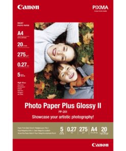 Canon PP-201 Plus Glossy II A4 Photo Paper (20 Sheets)