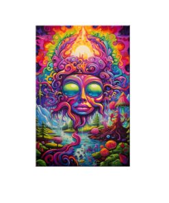 Canvas-Art-1 Piece Psychedelic Themed Aesthetic Wall Art