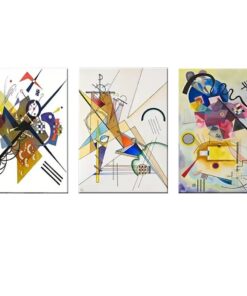 Canvas-Art-3 Couloful Vintage Classic Graffiti Abstract Wall Art