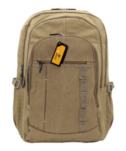 Canvas Laptop Backpack 40 Lter - Khaki