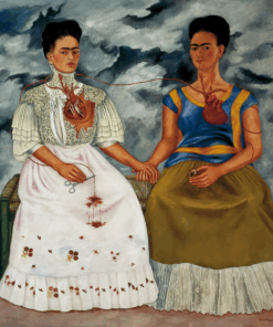 Canvas Wall Art - 1000 x 1000 - Frida Kahlo Two Fridas