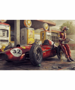 Canvas Wall Art - 1000 x 560 - Ferrari