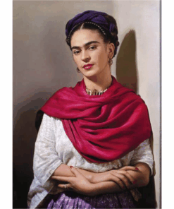 Canvas Wall Art - 720 x 1000 - Frida Kahlo Self Portrait 3