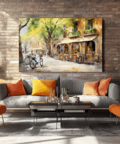 Canvas Wall Art - A Serene Watercolor Painting - HC0025