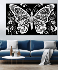 Canvas Wall Art - Bohemian Beauty Abstract - JT0330