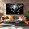 Canvas Wall Art - Boxing Black and White - HC0014