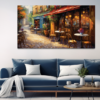 Canvas Wall Art - Cafe Culture Abstract - BK0329