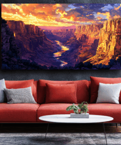 Canvas Wall Art - Canyon Dreams - BX0079