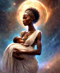 Canvas Wall Art - Celestial Embrace