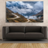 Canvas Wall Art - Clouds Breaking Over the Ridge - IM1398