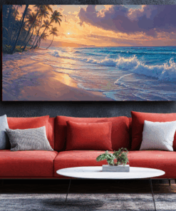 Canvas Wall Art - Coastal Escape - BX0130