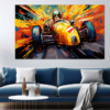 Canvas Wall Art - Comic Speedster Abstract - JT0267