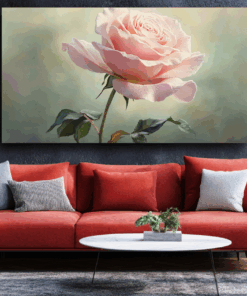 Canvas Wall Art - Elegance in Bloom - BX0015