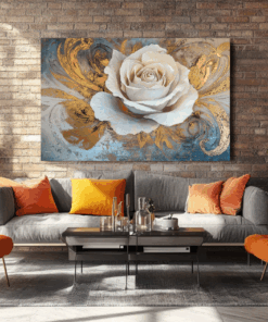 Canvas Wall Art - Ethereal Elegance Abstract - HC0095