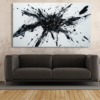 Canvas Wall Art - Explossive Ink Burst - IM1383