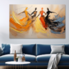 Canvas Wall Art -Figures in Motion Abstract - JT0221