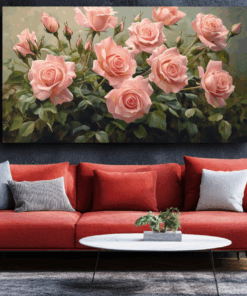 Canvas Wall Art - Floral Symphony - BX0025