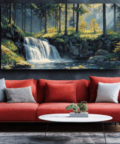 Canvas Wall Art - Forest Retreat - BX0179