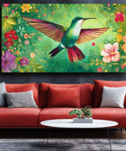 Canvas Wall Art - Garden Jewel - BX0028