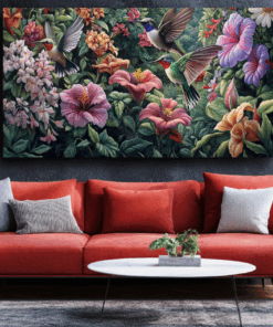 Canvas Wall Art - Garden Symphony - BX0035