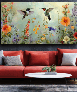 Canvas Wall Art - Garden Symphony - BX0036