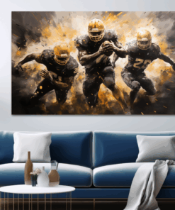 Canvas Wall Art - Golden Glory Celebration -JT0248