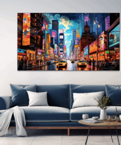 Canvas Wall Art - Metropolis Marvel - BK0350