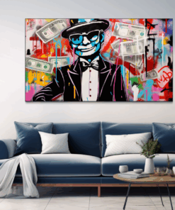 Canvas Wall Art - Modern Masterpiece Abstract - BK0311