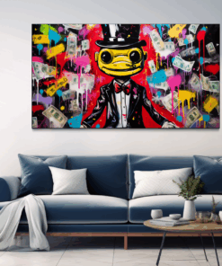 Canvas Wall Art - Modern Masterpiece Abstract - BK0312