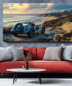 Canvas Wall Art - Morgan 3 Wheeler by Coastline - BX0230