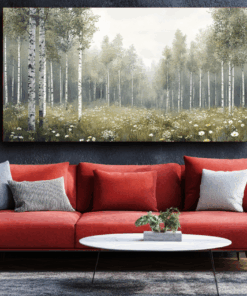 Canvas Wall Art - Nordic Wilderness - BX0121