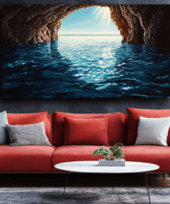 Canvas Wall Art - Ocean Grotto - BX0175