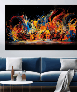Canvas Wall Art - Operatic Overture Fantasia - JT0210