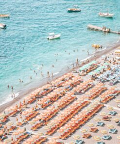 Canvas Wall Art - Positano Beach