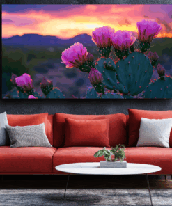 Canvas Wall Art - Pricky Pear - BX0075