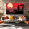 Canvas Wall Art - Serene Japanese Landscape -HC0001