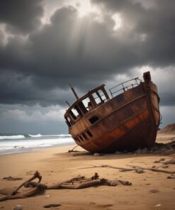 Canvas Wall Art - Shipwreck