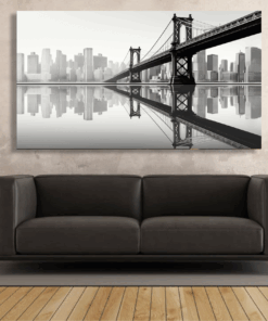 Canvas Wall Art - Structural Serenity Minimalist -IM1294