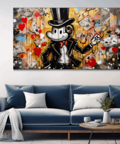 Canvas Wall Art - Urban Elegence Abstract - BK0320