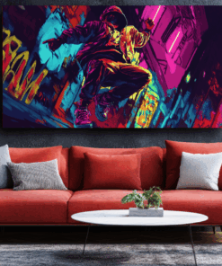 Canvas Wall Art - Urban Rhythm - BX0066