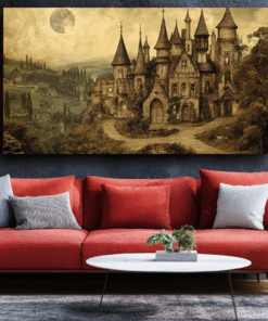 Canvas Wall Art - Vintage Magic - BX0173