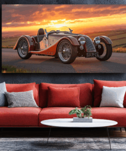 Canvas Wall Art - Vintage Morgan 3 Wheeler - BX0227
