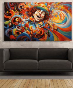 Canvas Wall Art - whimsical Whirlwind - IM1318